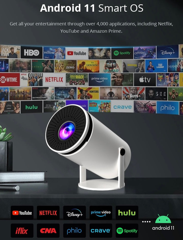 Netssy 4K Projector™