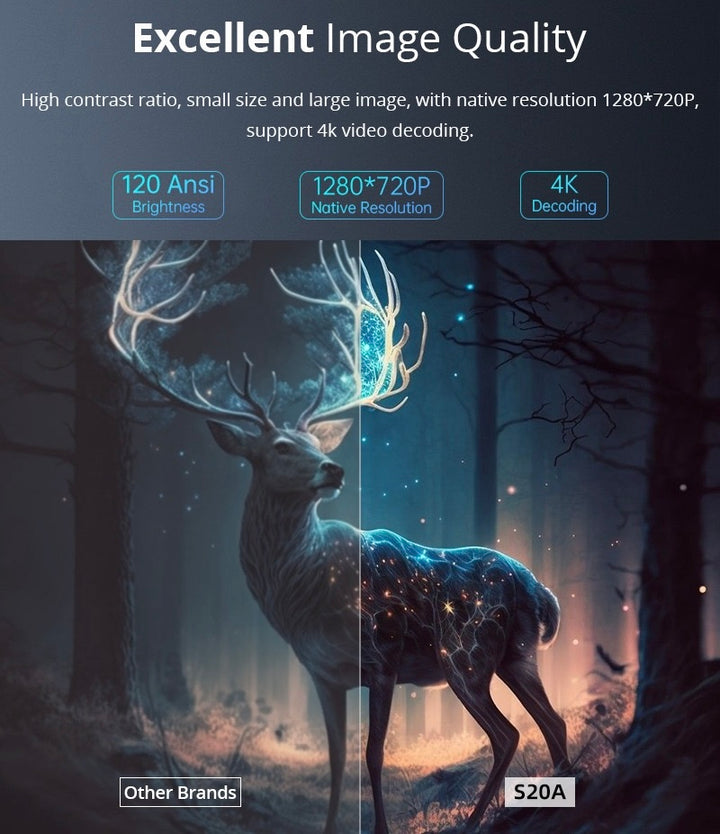 Netssy 4K Projector™