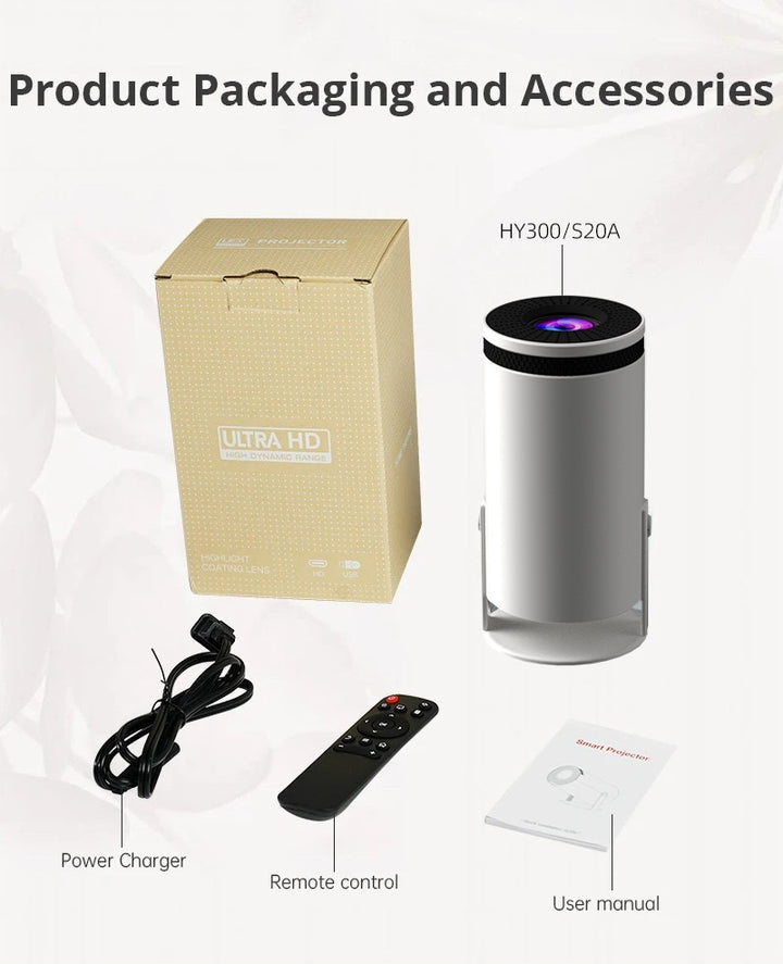 Netssy 4K Projector™